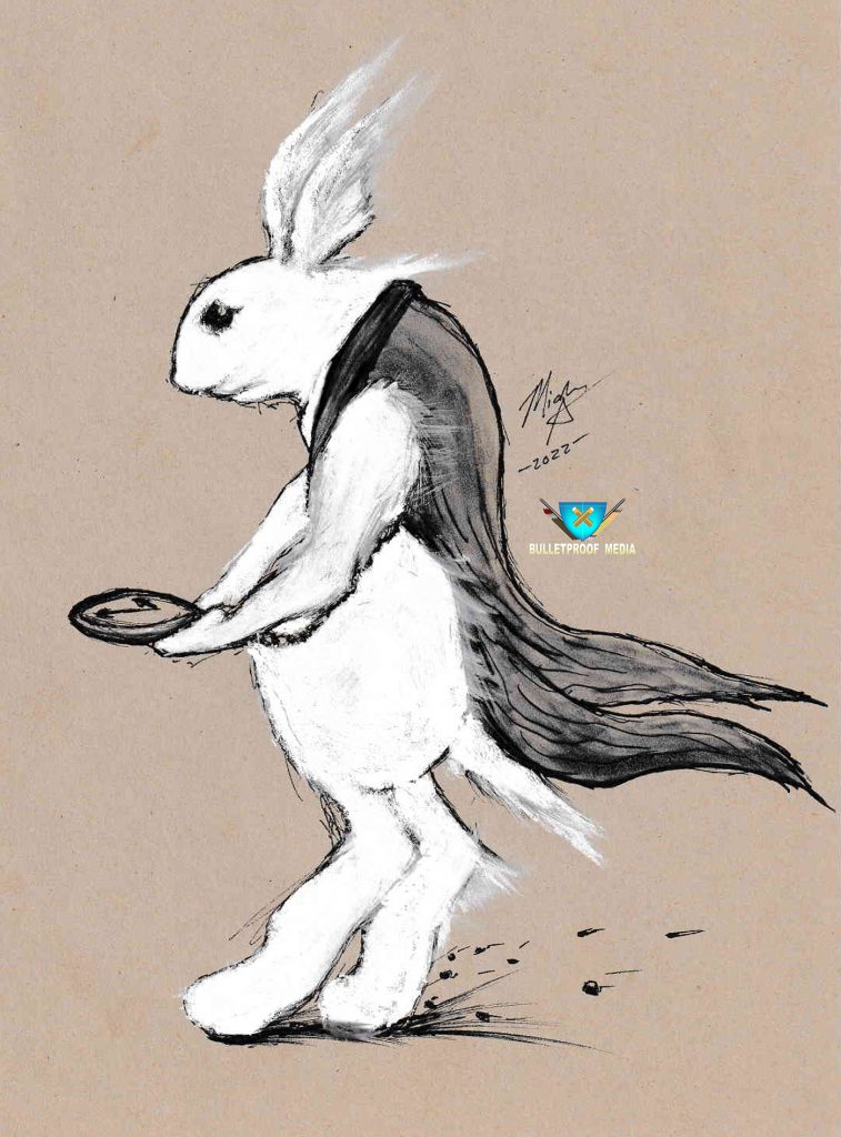 I AM LATE - Rabbit from Alice and Wonderland