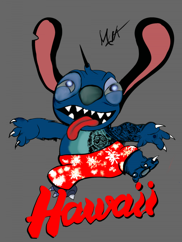 Stitch In Hawaii